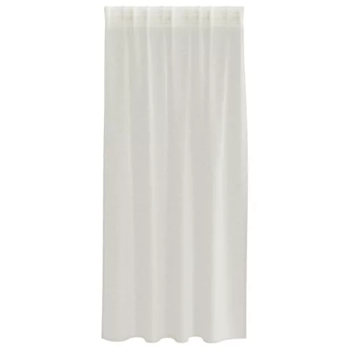 Voile Függöny függönyökkel 2 pcs Krém 140x175cm Poliészter