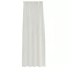 Voile Függöny függönyökkel 2 pcs Krém 140x260cm Poliészter