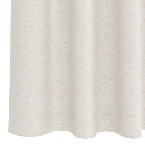 Voile Függöny függönyökkel 2 pcs Krém 140x260cm Poliészter