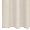 Voile Függöny függönyökkel 2 pcs Homokszín 140x140cm Poliészter