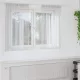 Voile Függöny 2 pcs Világosszürke 140x140cm Poliészter