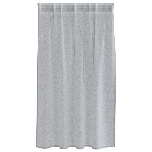 Voile Függöny 2 pcs Sötétszürke 140x140cm Poliészter