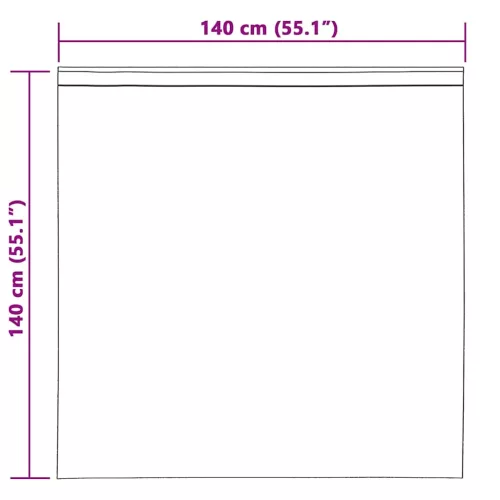 Voile Függöny 2 pcs Sötétszürke 140x140cm Poliészter