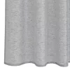 Voile Függöny 2 pcs Sötétszürke 140x175cm Poliészter