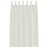 Voile Függöny függönyökkel 2 pcs Krém 140x175cm Poliészter