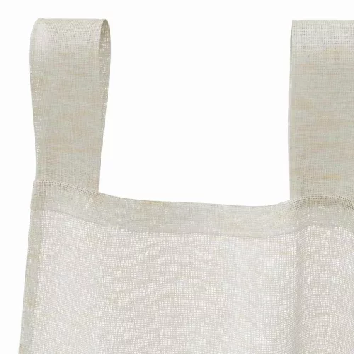 Voile Függöny függönyökkel 2 pcs Krém 140x175cm Poliészter