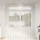 Voile Függöny függönyökkel 2 pcs Krém 140x225cm Poliészter