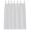 Voile Függöny 2 pcs Világosszürke 140x140cm Poliészter