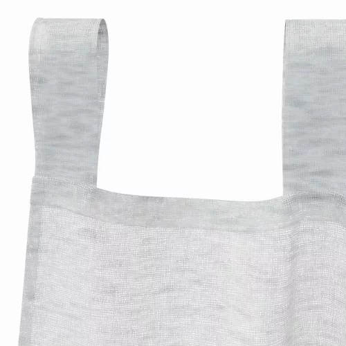 Voile Függöny 2 pcs Világosszürke 140x140cm Poliészter