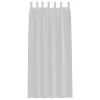 Voile Függöny 2 pcs Világosszürke 140x225cm Poliészter