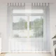 Voile Függöny 2 pcs Sötétszürke 140x225cm Poliészter