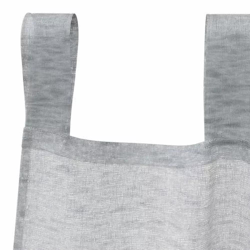 Voile Függöny 2 pcs Sötétszürke 140x225cm Poliészter