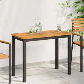 Asztallap Barna 80 x 40 x 2 cm tömör akácfa