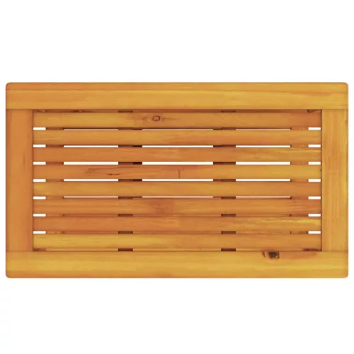 Dohányzóasztal Barna 70 x 40 x 45 cm tömör akácfa
