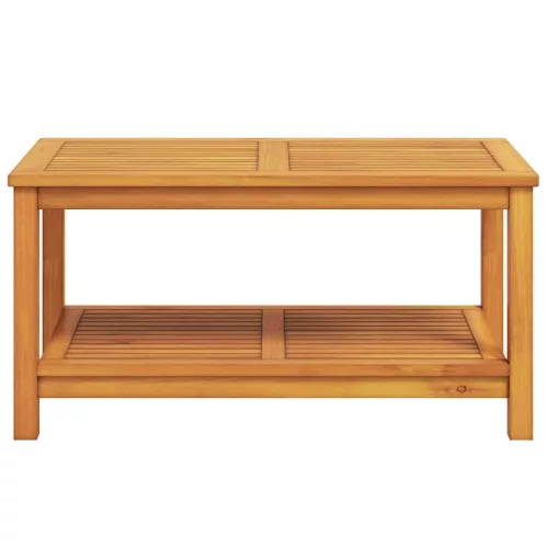 Dohányzóasztal Barna 110 x 55 x 45 cm tömör akácfa