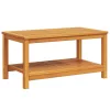 Dohányzóasztal Barna 110 x 55 x 45 cm tömör akácfa