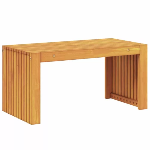 Dohányzóasztal Barna 70 x 35 x 35 cm tömör akácfa