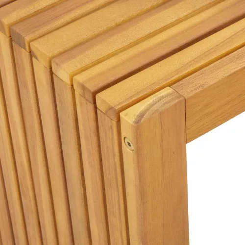 Dohányzóasztal Barna 70 x 35 x 35 cm tömör akácfa