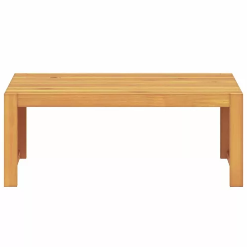 Dohányzóasztal Barna 90 x 45 x 35 cm tömör akácfa