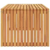 Dohányzóasztal Barna 90 x 45 x 35 cm tömör akácfa