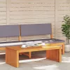Dohányzóasztal Barna 110 x 55 x 35 cm tömör akácfa