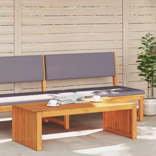 Dohányzóasztal Barna 110 x 55 x 35 cm tömör akácfa