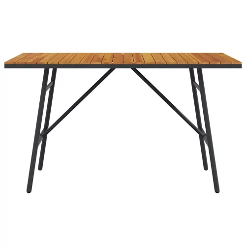 Étkezőasztal Barna 110 x 55 x 62 cm Tömör akácfa