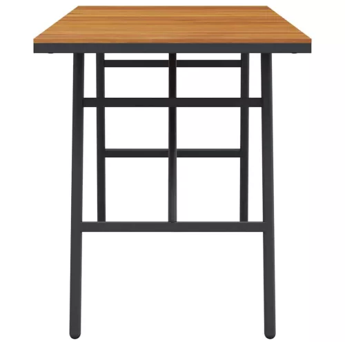 Étkezőasztal Barna 110 x 55 x 62 cm Tömör akácfa