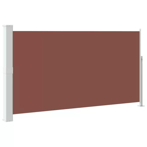 Veranda behúzható válaszfal 160 x 300 cm barna