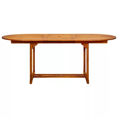 Tömör akácfa kerti asztal 200 x 100 x 75 cm