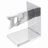 Könyvtámaszok 2 pcs Ezüst 11 x 14 x 17.5 cm Alumínium