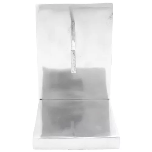 Könyvtámaszok 2 pcs Ezüst 11 x 14 x 17.5 cm Alumínium