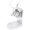 Könyvtámaszok 2 pcs Ezüst 17 x 15 x 27 cm Alumínium