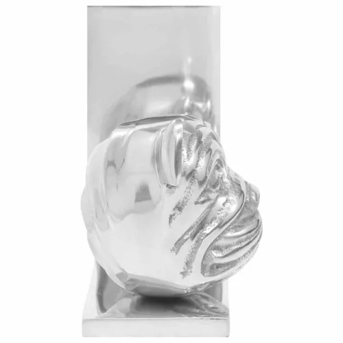 Könyvtámaszok 2 pcs Ezüst 8 x 12 x 16.5 cm Alumínium