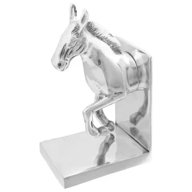 Könyvtámaszok 2 pcs Ezüst 11 x 14 x 25 cm Alumínium