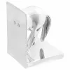 Könyvtámaszok 2 pcs Ezüst 11 x 14 x 25 cm Alumínium