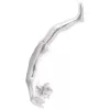 Szobor Ezüst 22 x 8 x 25 cm Alumínium