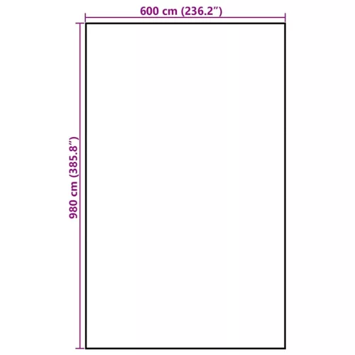 Polipropilén szénakazal ponyva 9,8x6 m 140 g/m²