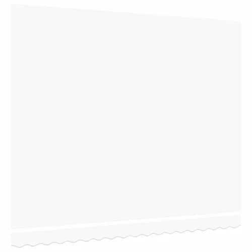 Napellenző ponyva Fehér 400 × 350 cm Vászon