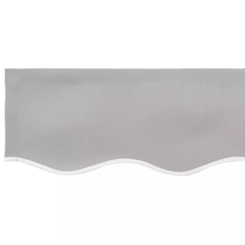 Napellenző ponyva Világosszürke 400 × 300 cm Vászon