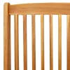 Összecsukható szék 2 pcs Szürke 49 x 57.5 x 92cm Tömör akácfa