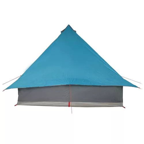 Családi Tipi sátor tetővel Kék és Szürke 358 x 296 x 258 cm