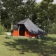 Családi Tipi sátor tetővel Szürke és narancs 364 x 281 x 257 cm