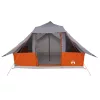 Családi Tipi sátor tetővel Szürke és narancs 364 x 281 x 257 cm