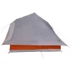 Családi Tipi sátor tetővel Szürke és narancs 364 x 281 x 257 cm