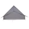 Családi Tipi sátor tetővel Szürke és narancs 364 x 281 x 257 cm