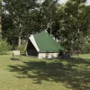 Családi Tipi sátor tetővel zöld és bézs 400 x 346 x 250 cm