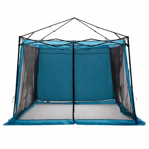 Mesh Belső Sátor Kék 303 x 303 cm 185T Poliészter PU bevonattal