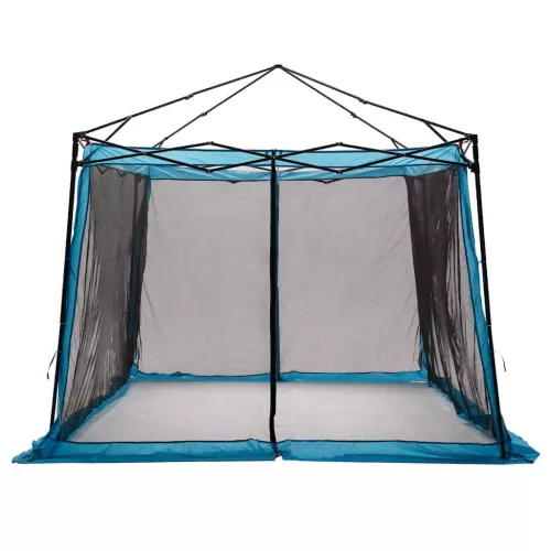 Mesh Belső Sátor Kék 303 x 303 cm 185T Poliészter PU bevonattal