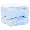 Hordozható Kemping Toilet Világos kék 41.5 x 36.5 x 30 cm